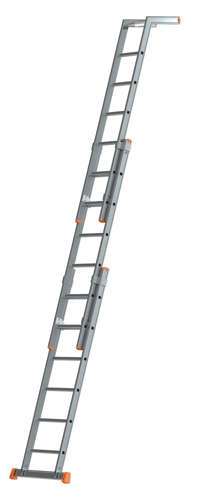 Siedra Plakatleiter 116 mit unlösbarer Bördelung 3x6 Sprossen