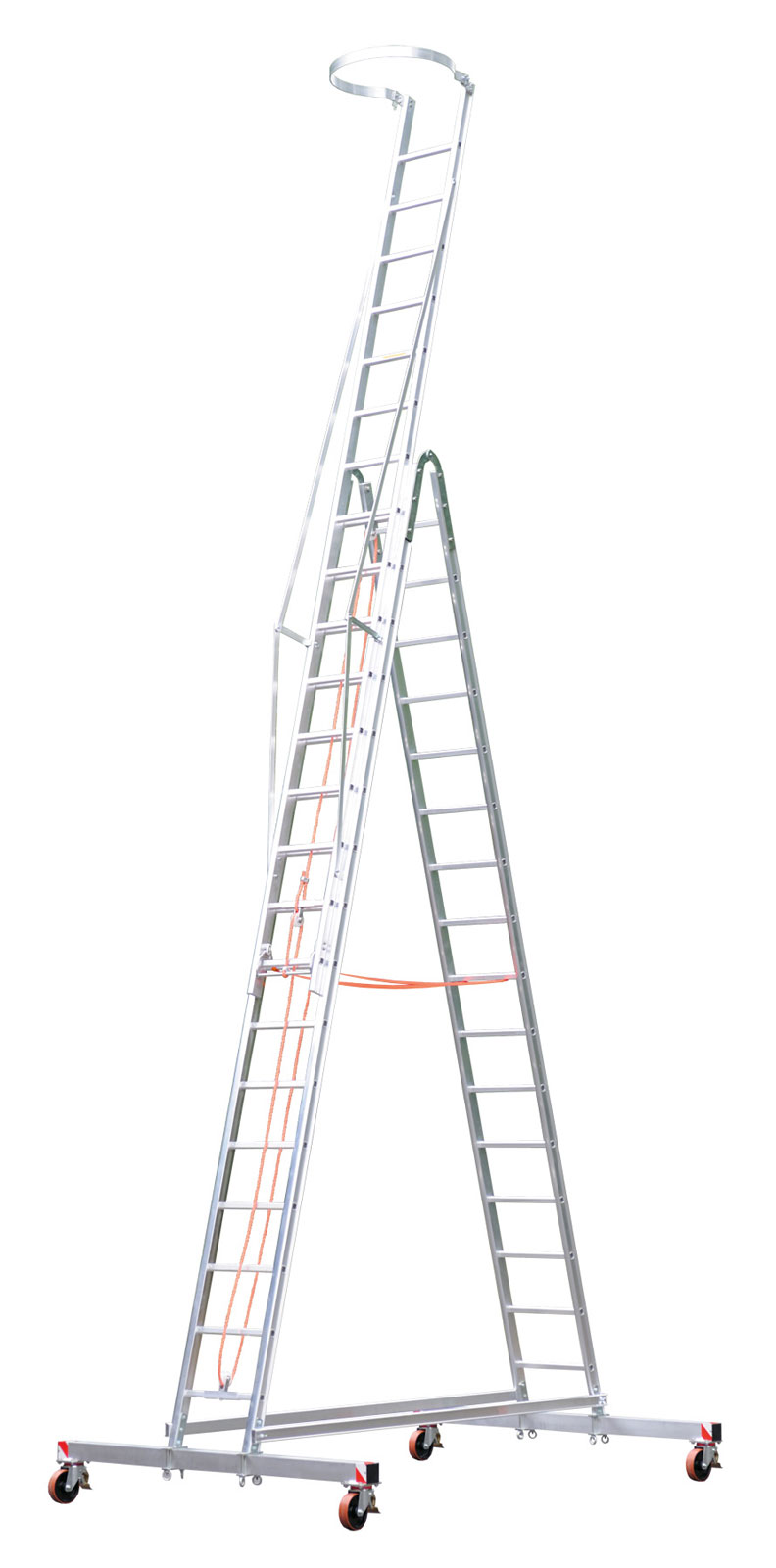 Siedra rollbare Montageleiter 170 mit Endlosseilzug