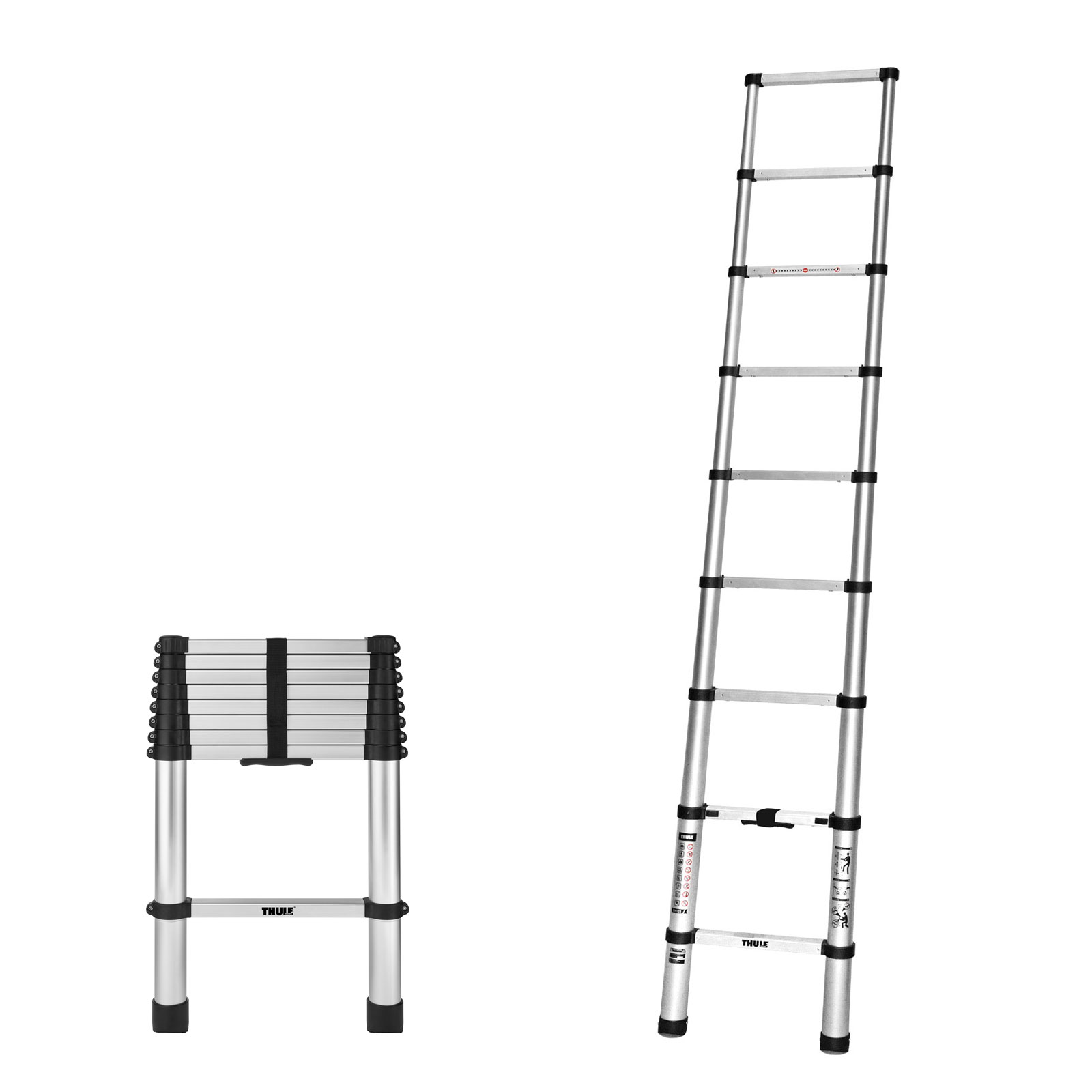Thule VAN Teleskopleiter Wohnmobilleiter 9 Stufen