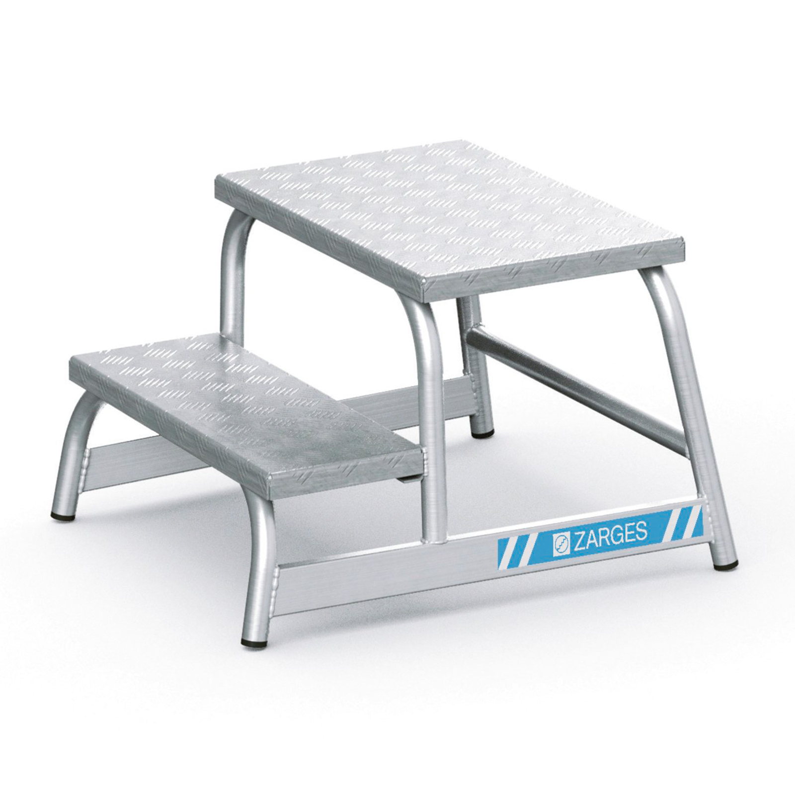 Zarges Aluminium Montagetritt starr AFA P 2 Stufen