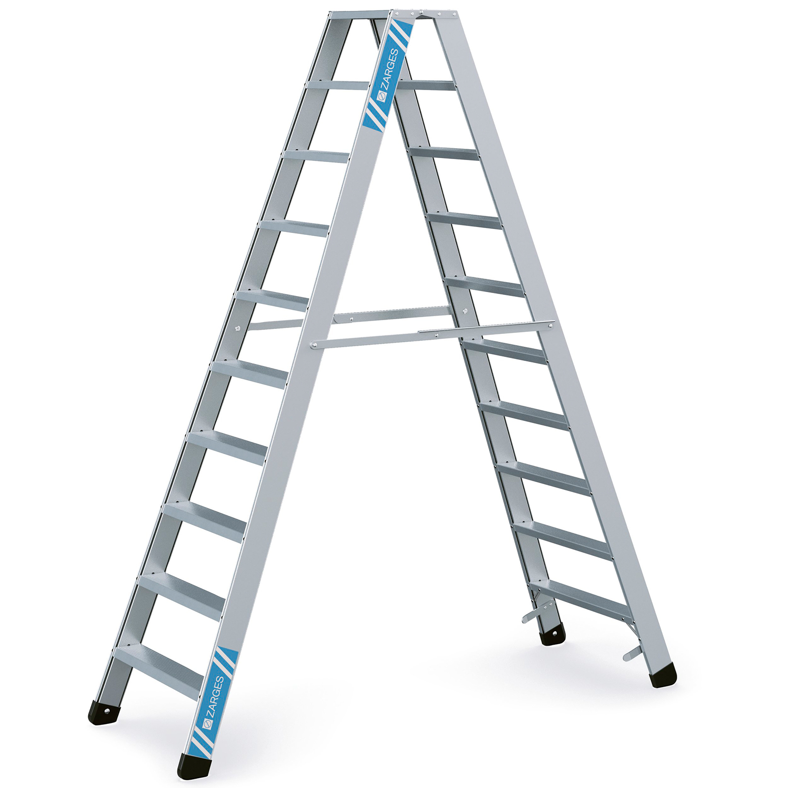 Zarges Bockleiter Seventec B 2x10 Stufen