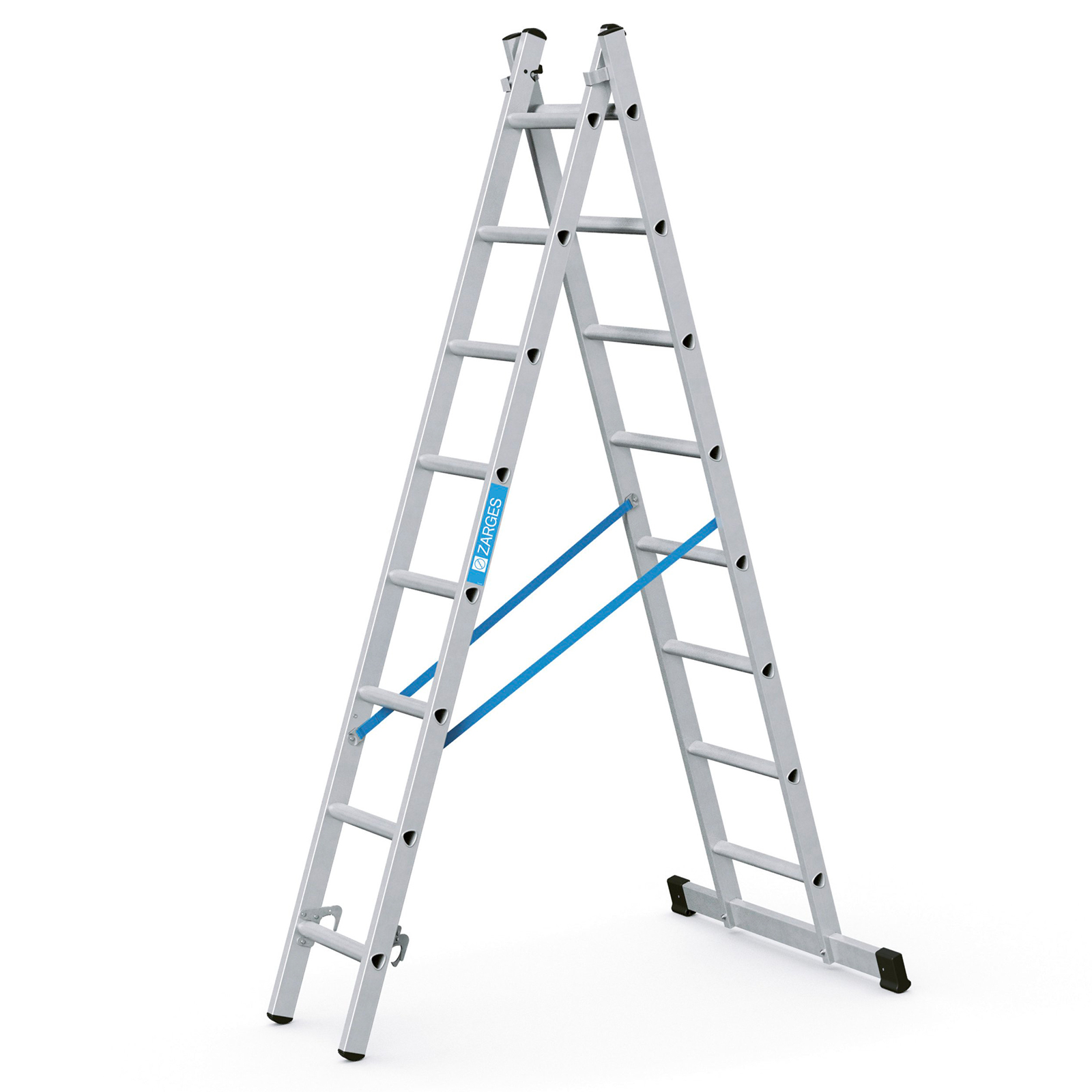 Zarges Kombileiter Combimaster DX 2x8 Sprossen