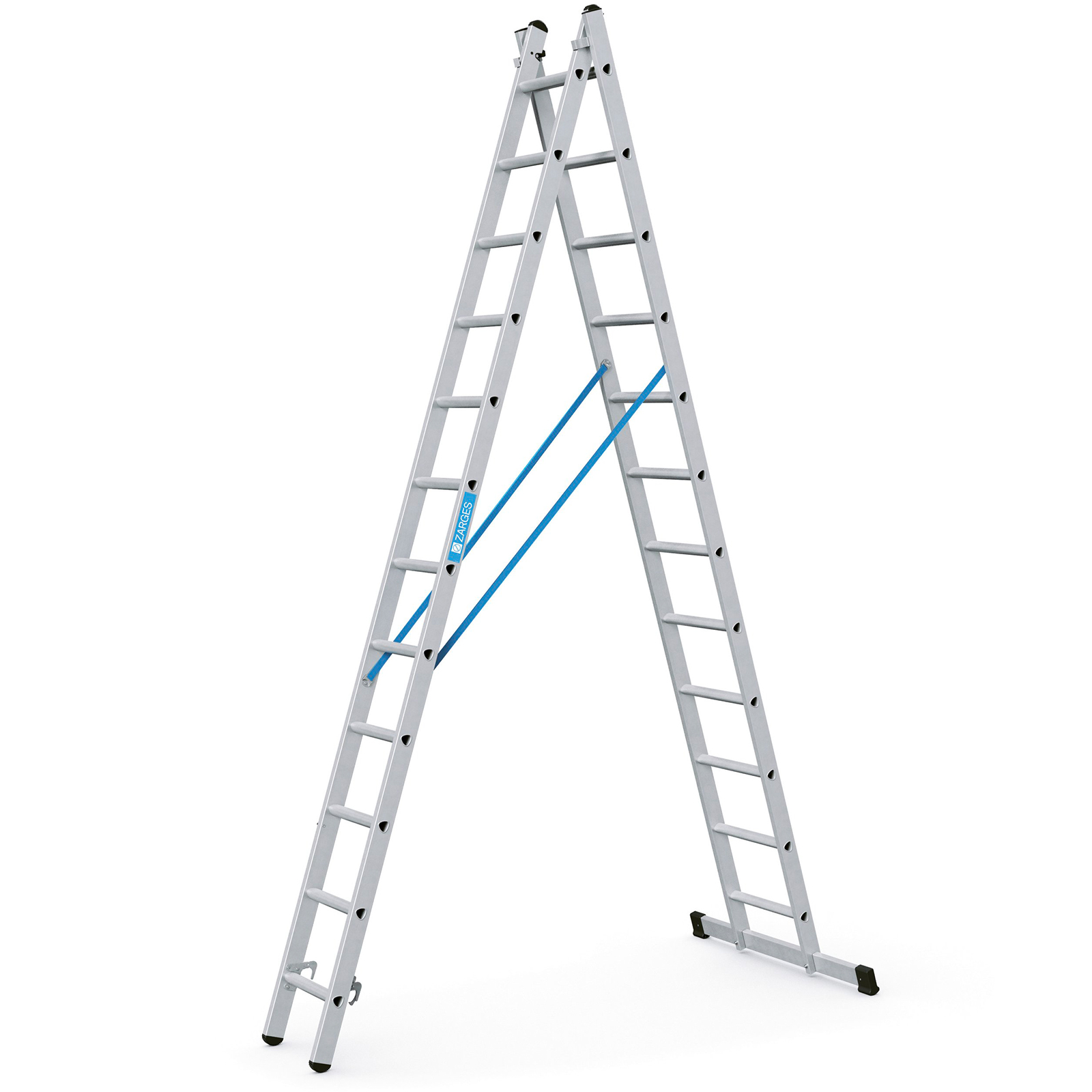 Zarges Kombileiter Combimaster DX 2x12 Sprossen