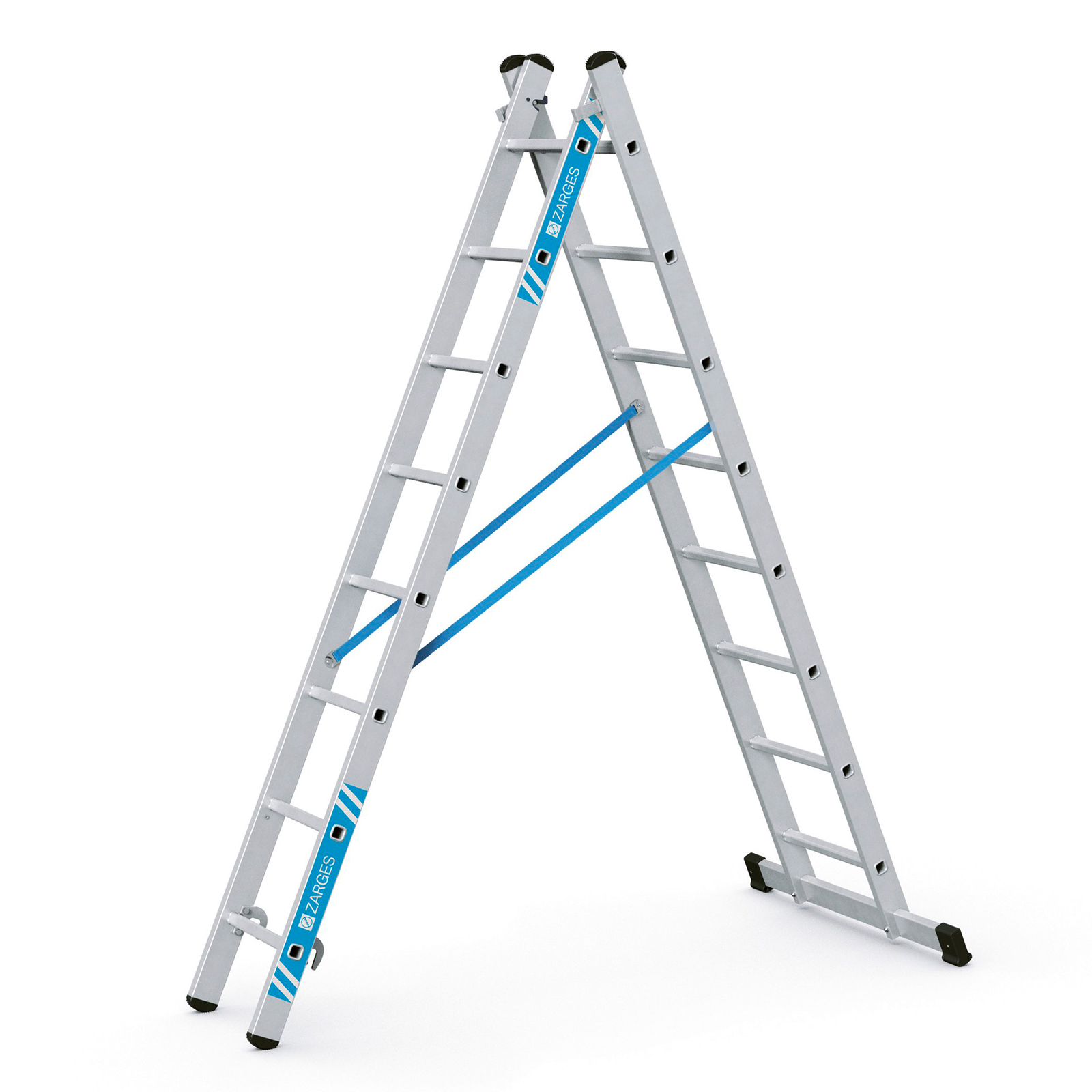 Zarges Kombileiter Combimaster Plus X 2x8 Sprossen