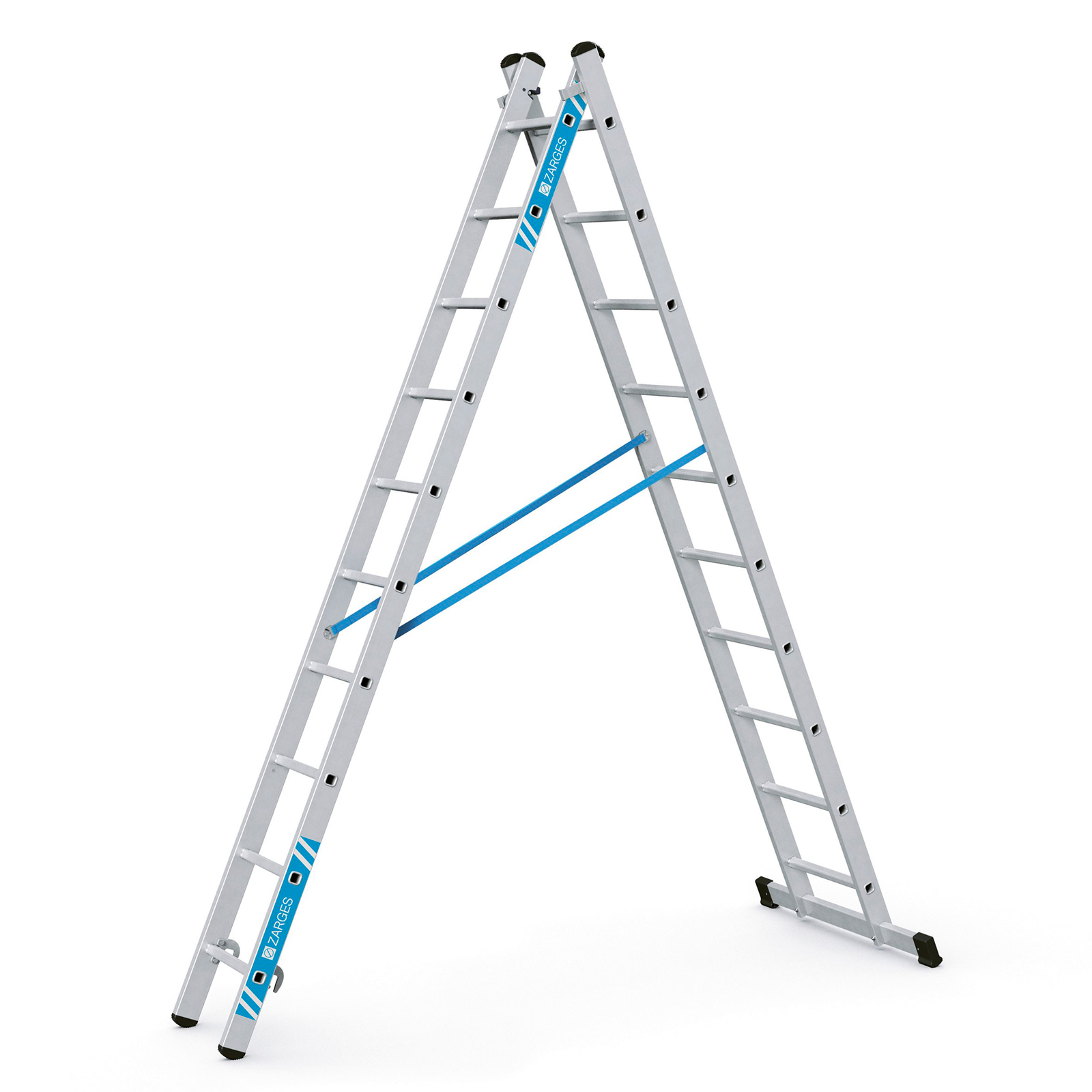 Zarges Kombileiter Combimaster Plus X 2x10 Sprossen