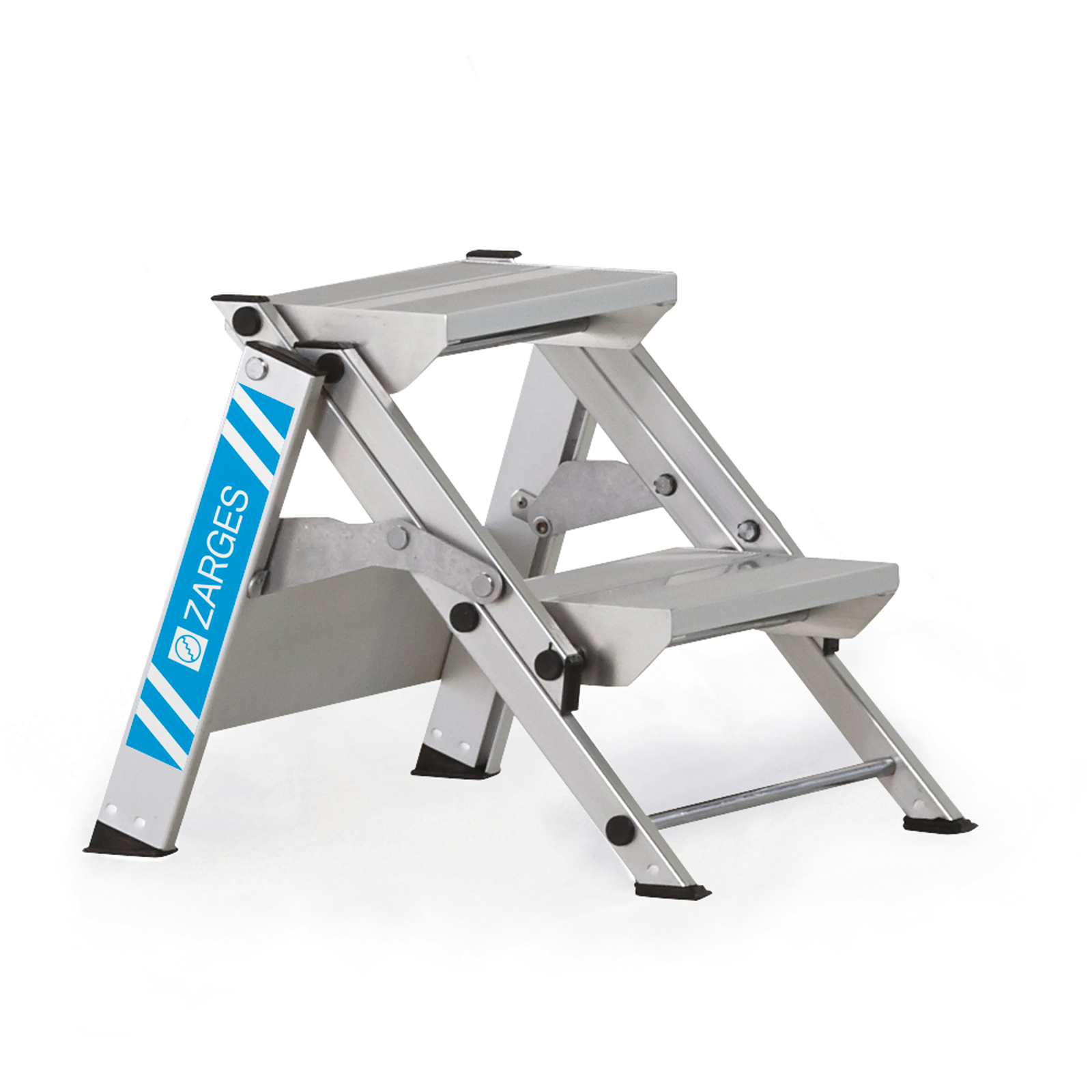 Zarges Sicherheitstreppe Plazastep P 2 Stufen