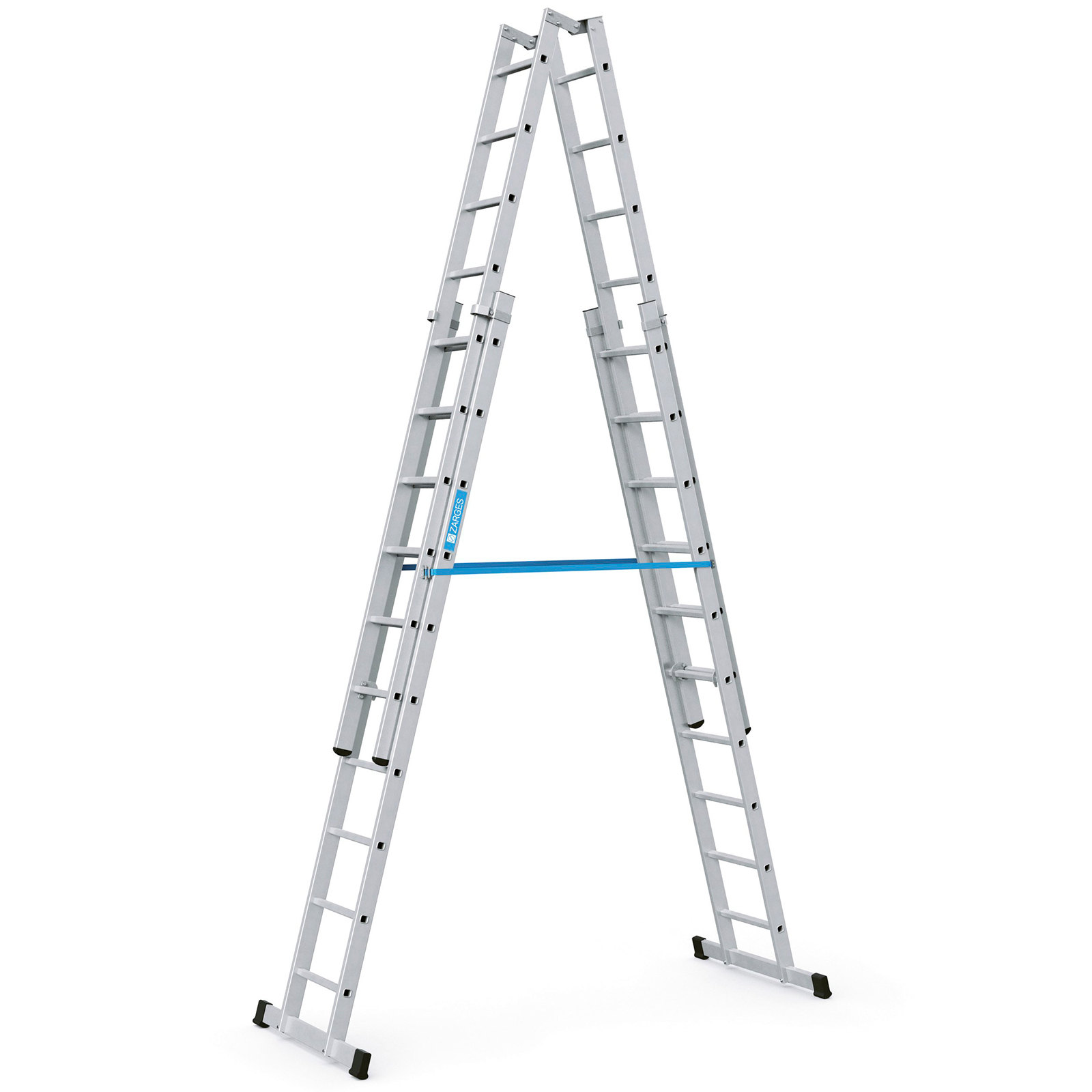 Zarges Sprossen-Stehleiter Vario B 4x10 Sprossen