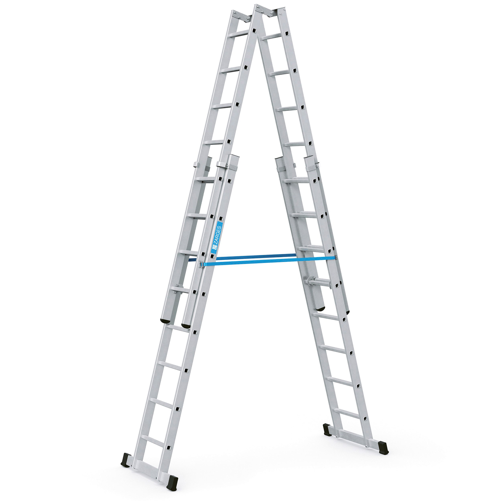 Zarges Sprossen-Stehleiter Vario B 4x8 Sprossen