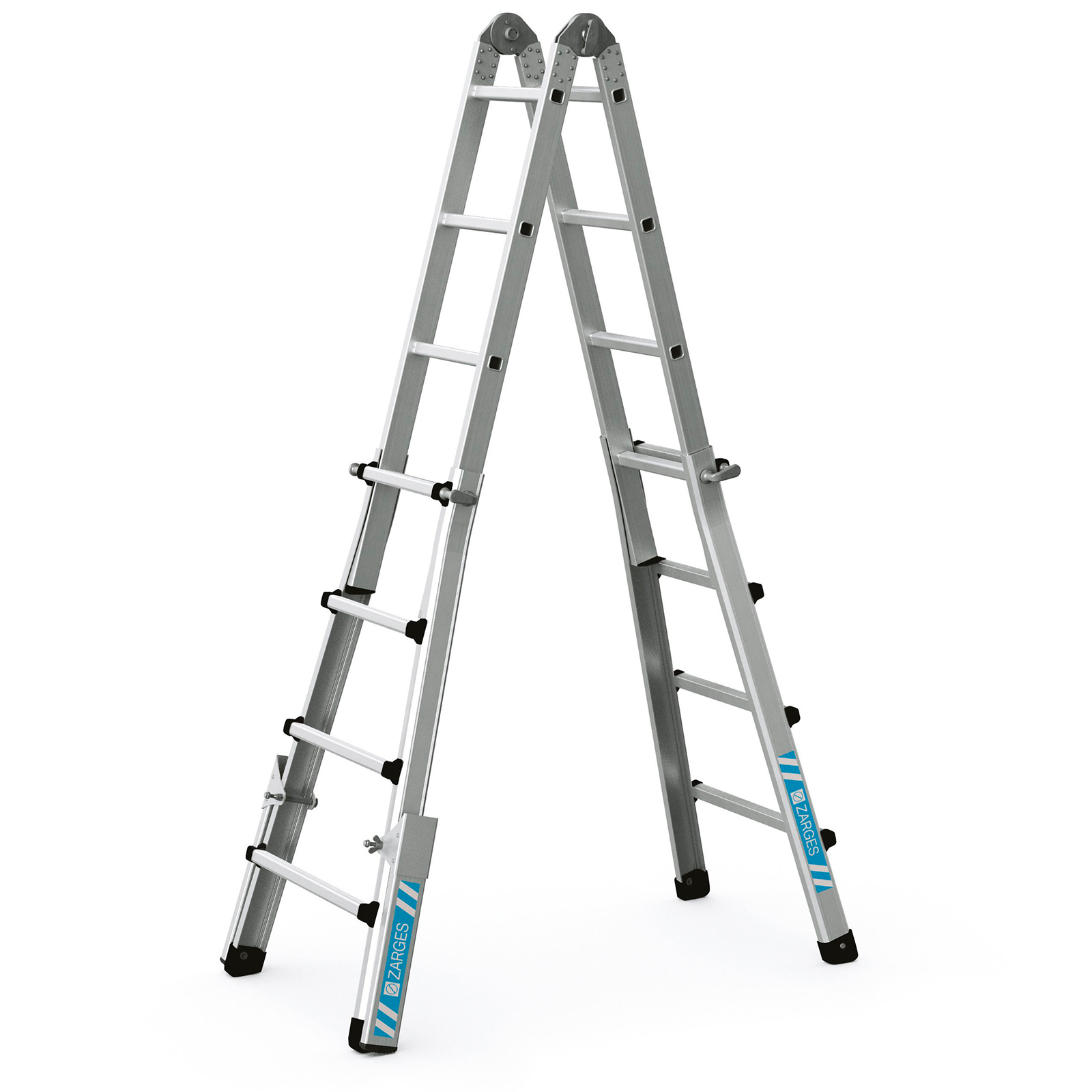 Zarges Teleskop-Mehrzweckleiter Variomax V 4x4 Sprossen