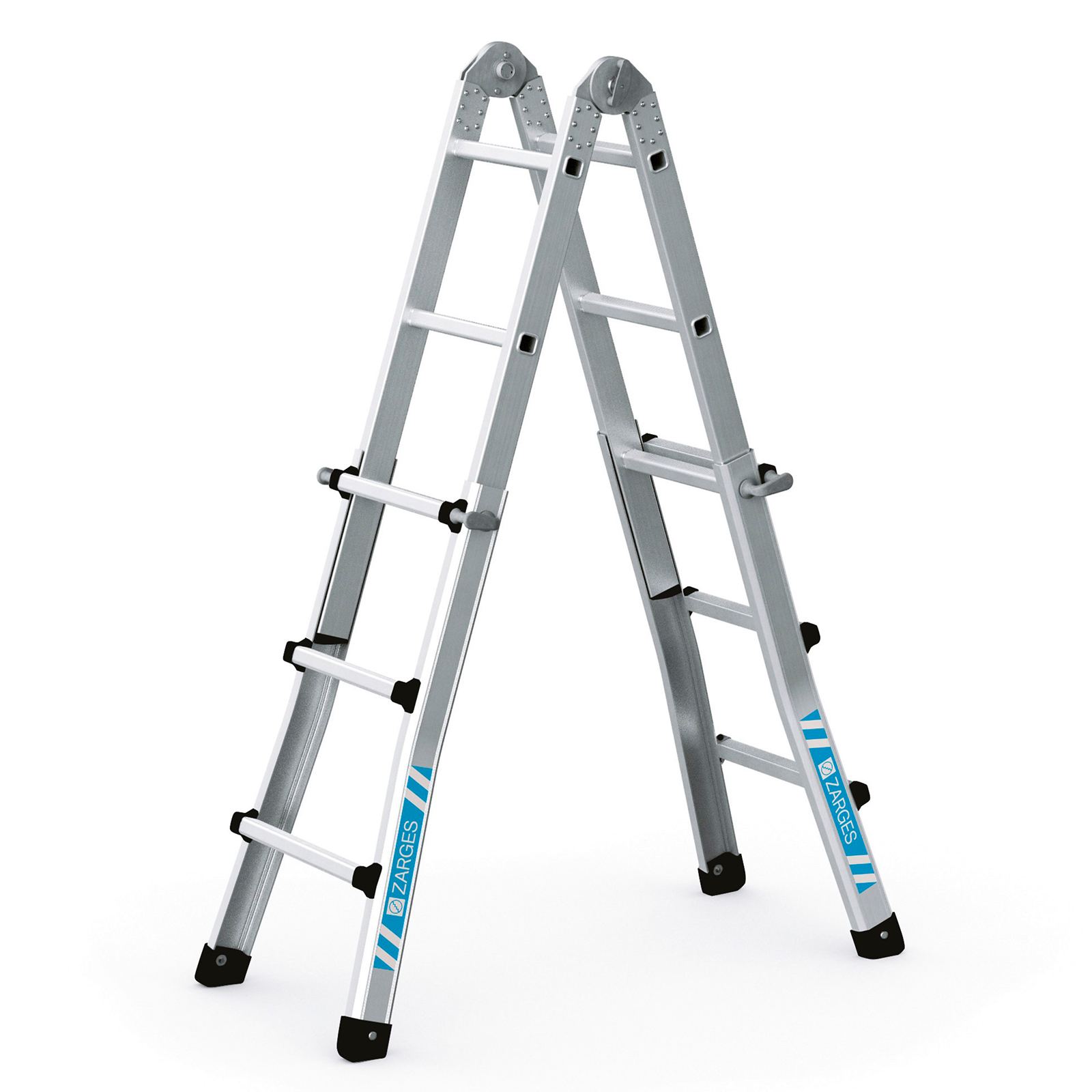 Zarges Teleskop-Mehrzweckleiter Variomax V 4x3 Sprossen
