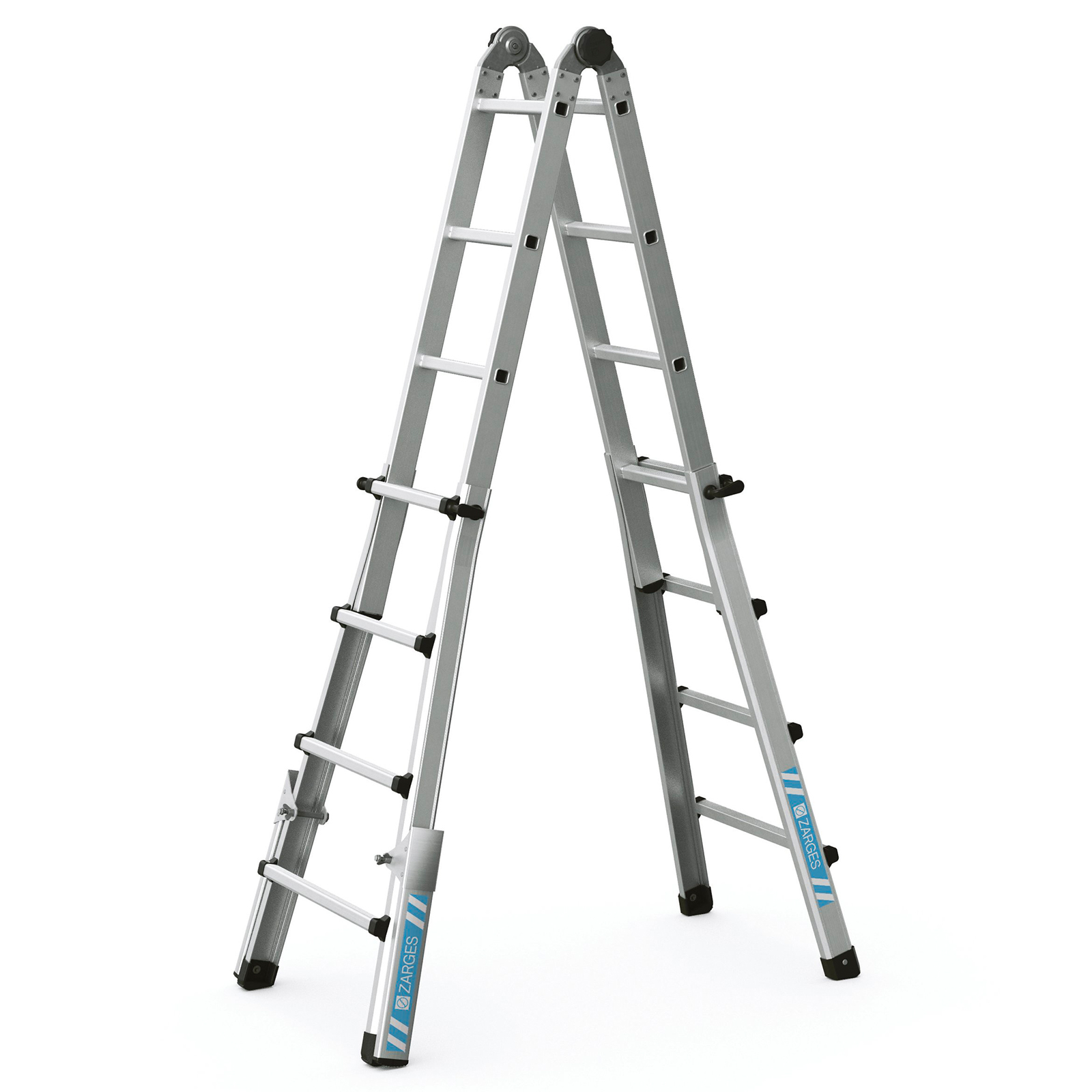 Zarges Teleskopleiter Variotec V 4x4 Sprossen