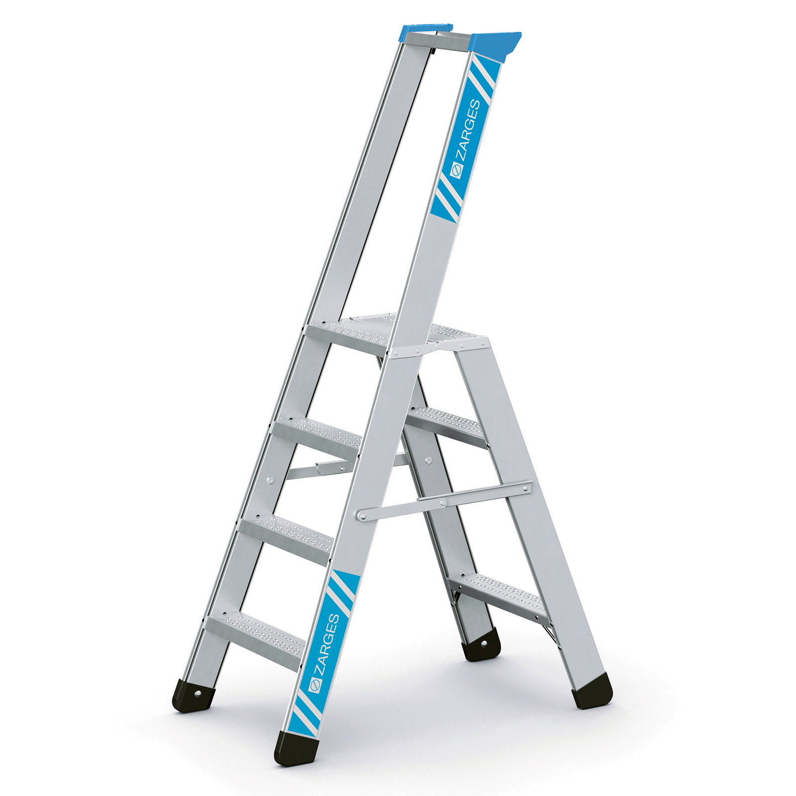 Zarges Stehleiter Seventec RC 4 Stufen