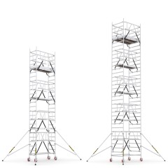 ABS fahrbare Arbeitsbühne 650 & 950 bis zu 11,50m Arbeitshöhe