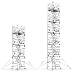 ABS fahrbare Arbeitsbühne Pro 650 & Pro 1070 bis zu 12,72m Arbeitshöhe