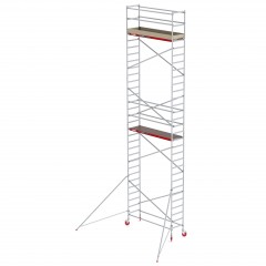 Altrex Fahrgerüst RS Tower 41 PLUS Aluminium ohne Safe-Quick® mit Holz-Plattform 10,20m AH breit 0,90x1,85m