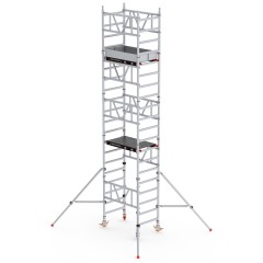 Altrex MiTower 1-Personen-Gerüst Aluminium mit Fiber-Deck Plattform 0,75x1,27m 6,20m AH