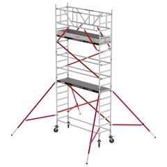 Altrex Fahrgerüst RS Tower 51 Aluminium mit Fiber-Deck Plattform 6,20m AH schmal 0,75x1,85m