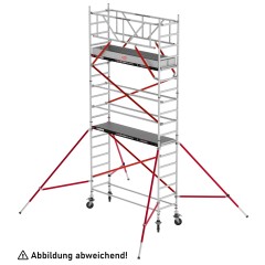 Altrex Fahrgerüst RS Tower 51 Aluminium mit Fiber-Deck Plattform 5,20m AH schmal 0,75x1,85m