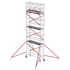 Altrex Fahrgerüst RS Tower 51 Aluminium mit Fiber-Deck Plattform 8,20m AH schmal 0,75x1,85m