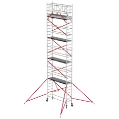 Altrex Fahrgerüst RS Tower 51 Aluminium mit Fiber-Deck Plattform 10,20m AH schmal 0,75x1,85m
