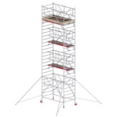 Altrex Fahrgerüst RS Tower 42-S Aluminium Safe-Quick mit Holz-Plattform 7,20m AH 1,35x2,45m