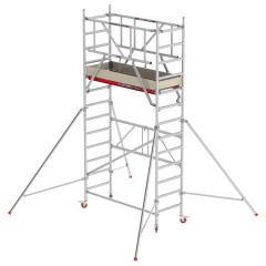 Altrex Fahrgerüst RS Tower 44-POWER Alu mit Holz-Plattform 5,80m AH 0,75x1,85m