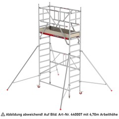 Altrex Fahrgerüst RS Tower 44-POWER Alu mit Holz-Plattform 3,80m AH 0,75x1,85m