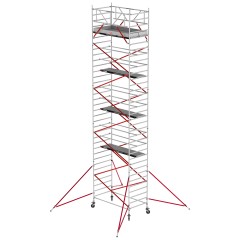 Altrex Fahrgerüst RS Tower 52 Aluminium mit Holz-Plattform 12,20m AH 1,35x3,05m