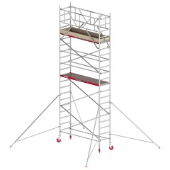 Altrex Fahrgerüst RS Tower 41 Alu mit Holz-Plattform 7,20m AH breit 0,75x2,45m