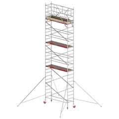 Altrex Fahrgerüst RS Tower 41 Alu mit Holz-Plattform 9,20m AH breit 0,75x1,85m