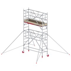 Altrex Fahrgerüst RS Tower 41-S Aluminium mit Safe-Quick und Holz-Plattform 5,20m AH 0,75x2,45m