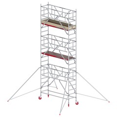 Altrex Fahrgerüst RS Tower 41-S Aluminium mit Safe-Quick und Holz-Plattform 7,20m AH 0,75x2,45m