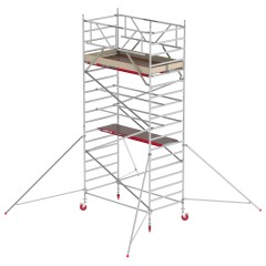 Altrex Fahrgerüst RS Tower 42 Aluminium mit Holz-Plattform 6,20m AH 1,35x2,45m