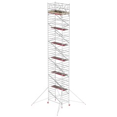 Altrex Fahrgerüst RS Tower 42 Aluminium mit Holz-Plattform 12,20m AH 1,35x2,35m