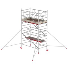 Altrex Fahrgerüst RS Tower 42 Aluminium mit Holz-Plattform 5,20m AH 1,35x2,45m