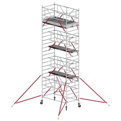 Altrex Fahrgerüst RS Tower 52-S Aluminium mit Safe-Quick und Holz-Plattform 8,20m AH 1,35x3,05m