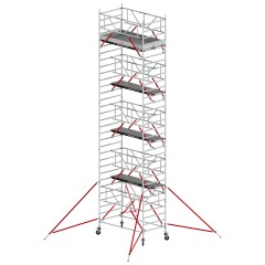 Altrex Fahrgerüst RS Tower 52-S Aluminium mit Safe-Quick und Holz-Plattform 10,20m AH 1,35x3,05m