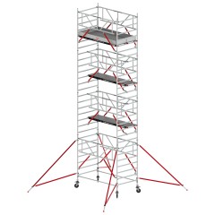 Altrex Fahrgerüst RS Tower 52-S Aluminium mit Safe-Quick und Holz-Plattform 9,20m AH 1,35x3,05m