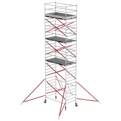 Altrex RS Tower 55 ohne Safe-Quick® 9,8m Arbeitshöhe Holz-Plattform 2,45m