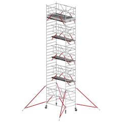 Altrex RS Tower 55-S mit Safe-Quick® 10,8m Arbeitshöhe Holz-Plattform 3,05m