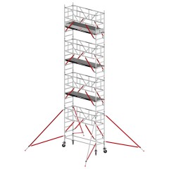 Altrex Fahrgerüst RS Tower 51-S Safe-Quick Aluminium mit Holz-Plattform 9,20m AH 0,75x2,45m