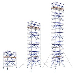 ASC Rollgerüst AGS Pro 75/135cm mit doppelseitigem Geländer