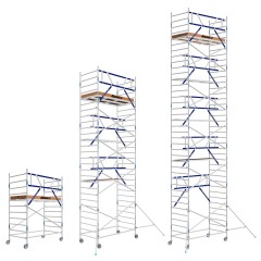 ASC Rollgerüst AGS Pro 75/135cm mit einseitigem Geländer