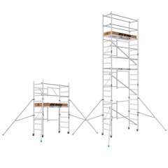 ASC Zimmerfahrgerüst 75cm mit Standardkupplung bis 7,50m Arbeitshöhe