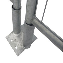 Bodenplatte für Bauzaun (klein)