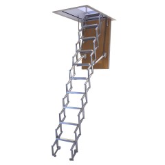 Dolle alu-top F90 Bodentreppe Scherentreppe bis 279cm Raumhöhe mit U-Wert 0,93