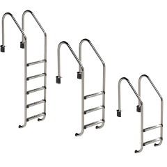 Eichenwald Poolleiter Modell 56 Tiefbeckenleiter weite Ausladung bis Leiterlänge 1489mm