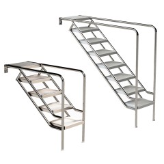 Eichenwald Pooltreppe Modell 08.3 Miami nur Unterteil max. Beckentiefe 1999mm
