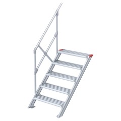 Euroline 510 Treppe 45° 800mm Stufenbreite 5 Stufen