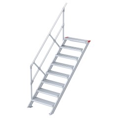 Euroline 510 Treppe 45° 1000mm Stufenbreite 8 Stufen